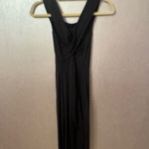 Lululemon Athletica Black Backless Dress